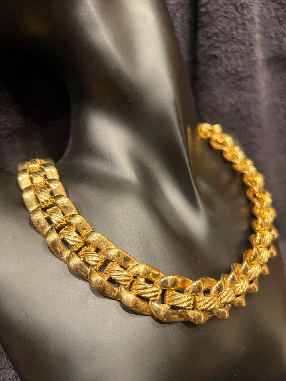 Gold Chain Statement Necklace - Women Jewelry